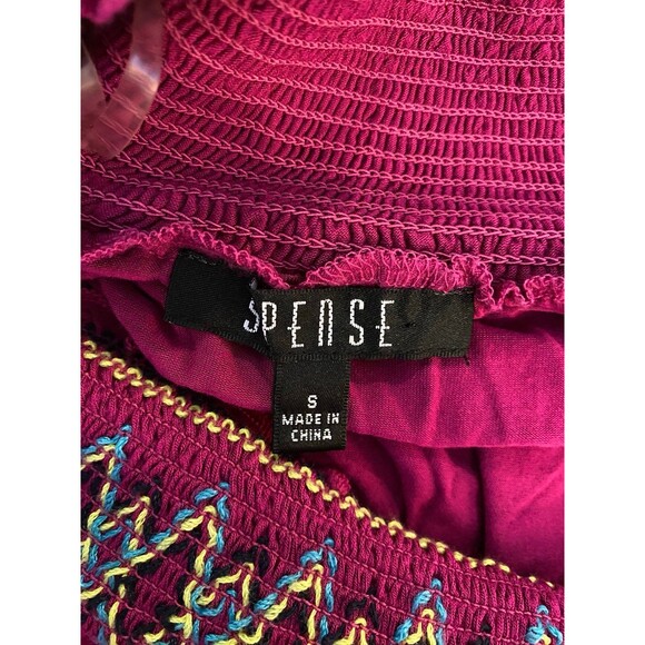 Spence Womens Swimsuit Coverup Dress  Size Small Fuchia  Pool Beach Vacation - Picture 8 of 10